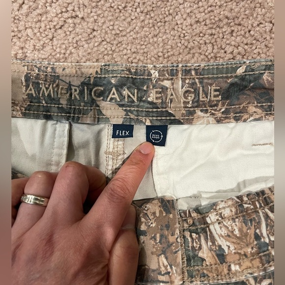 AMERICAN EAGLE FLEX Camouflage Cargo Pants - Picture 4 of 10